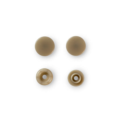 Non-sew press fasteners, Colour Snaps, round, 12.4mm(30pc)