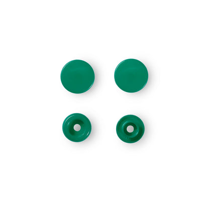 Non-sew press fasteners, Colour Snaps, round, 12.4mm(30pc)