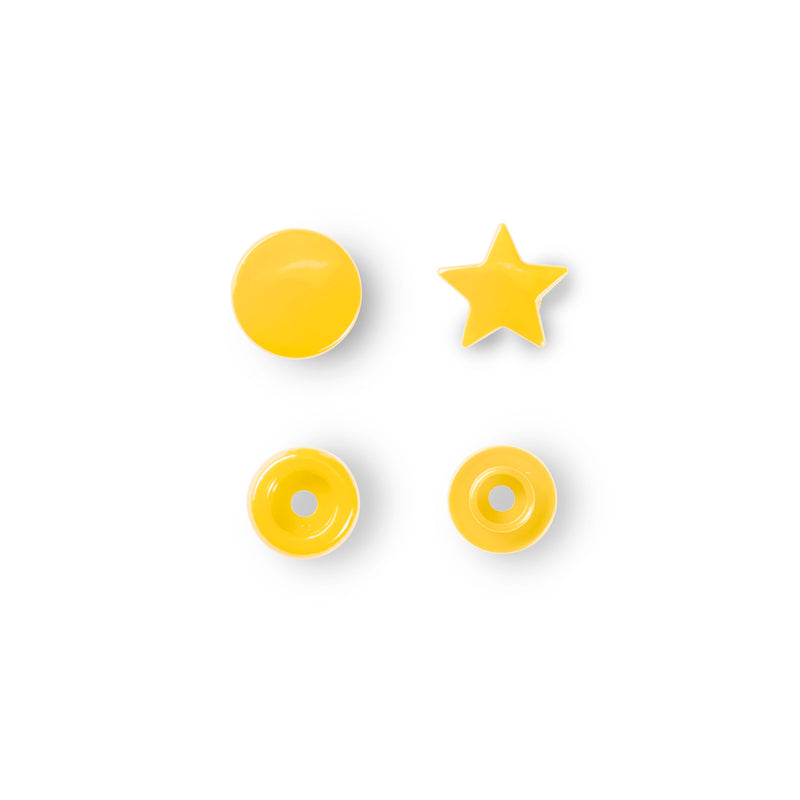 Non-sew press fasteners, Colour Snaps, Star(30pc)