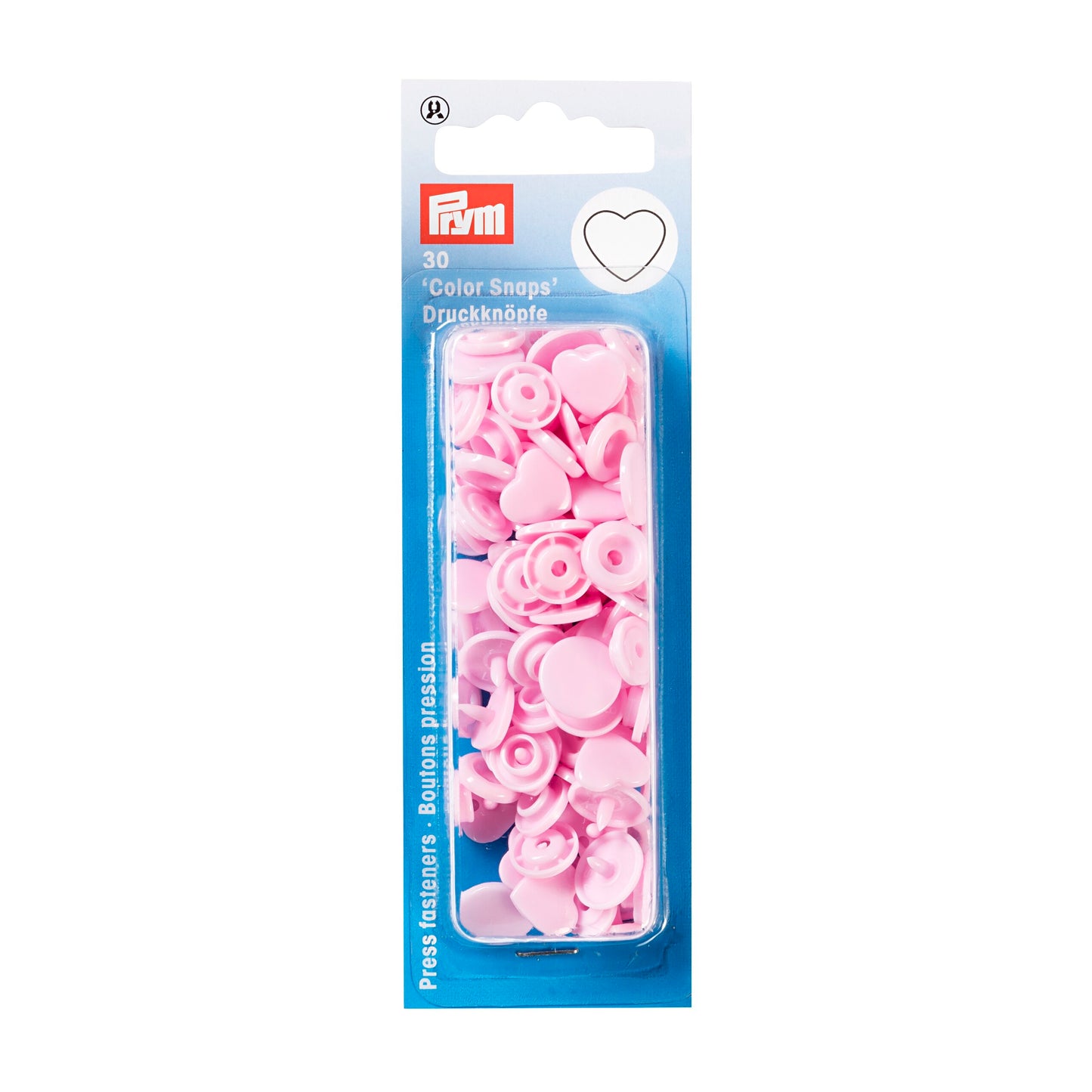 Non-sew press fasteners, Colour Snaps, Star(30pc)