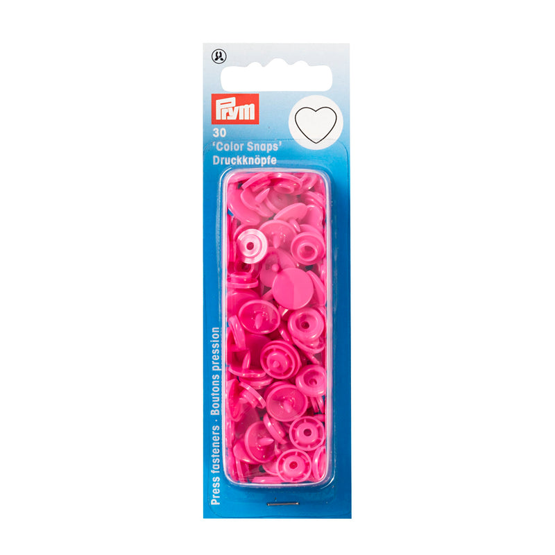 Non-sew press fasteners, Colour Snaps, Star(30pc)