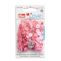Press fasteners Color Snaps Mini, Prym Love-9 mm(36pc)
