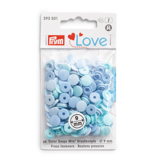Press fasteners Color Snaps Mini, Prym Love-9 mm(36pc)