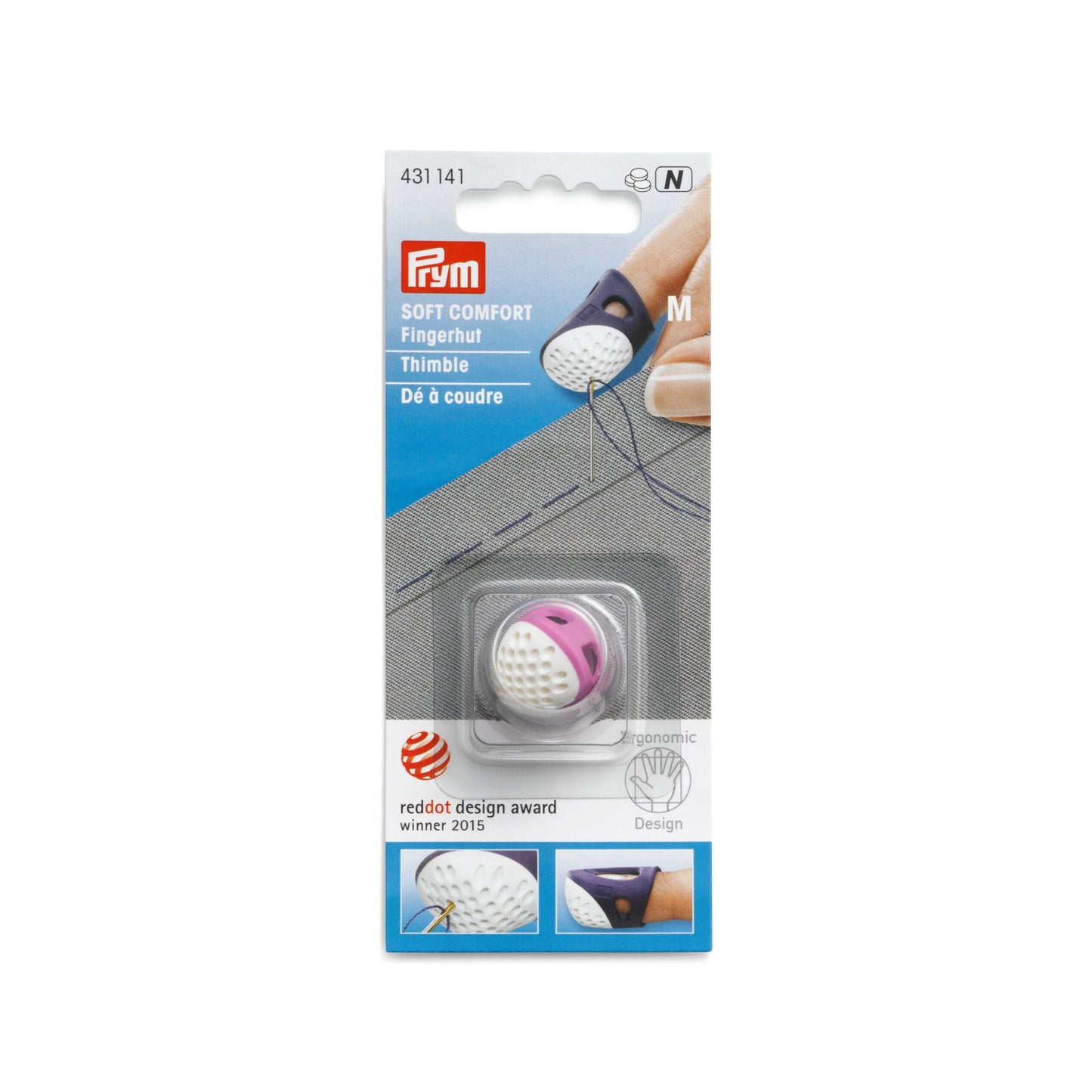 Thimble ergonomics M