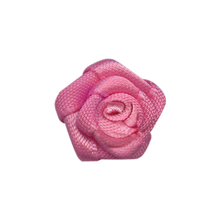 Rose Ribbon Bow With Single Face 15mm(20pcs)
