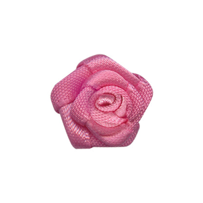 Rose Ribbon Bow With Single Face 15mm(20pcs)