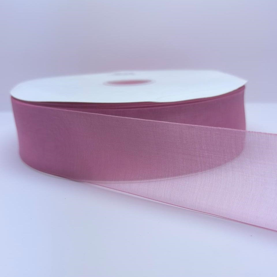 50mm Premium organza ribbon size