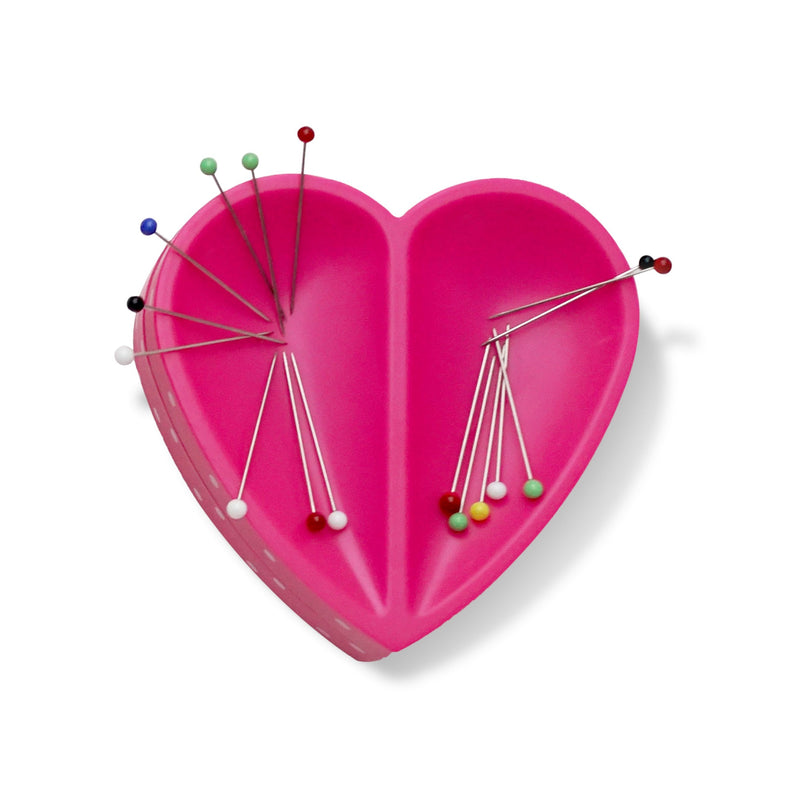 PL Magnetic pin cushion heart 1pc