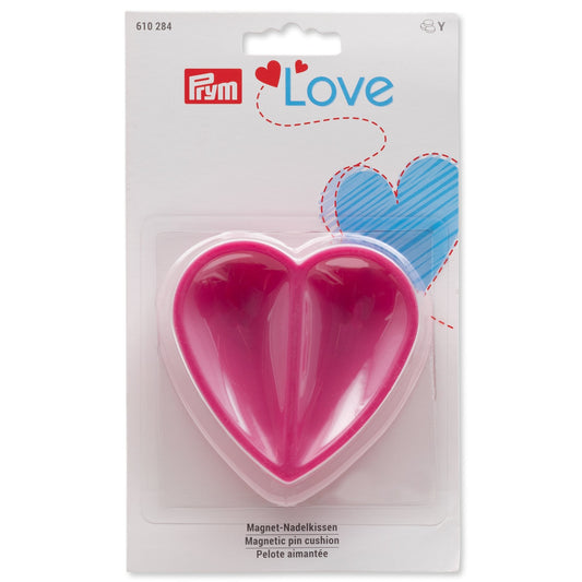 PL Magnetic pin cushion heart 1pc