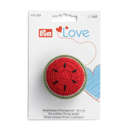 Prym Love Pin cushion/Fixing weight melon