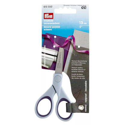 General purpose titanium scissors 13cm