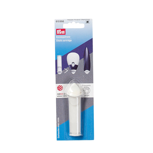 Chalk cartridge white ergonomic