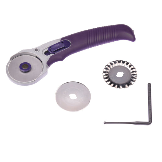 Wave blade for Multi-purpose rotary cutter + 3 Blades