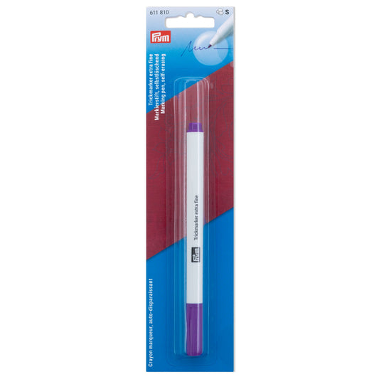 Trick marker, extra fine, self-erasing