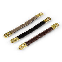 Coat hanging loops, artificial leather, assorted colors