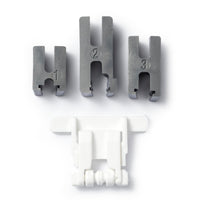 Special zipper foot for Sewing Machines for non-visible zips