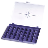 Bobbin Box for 32 Bobbins 3 x 13 x 16 cm