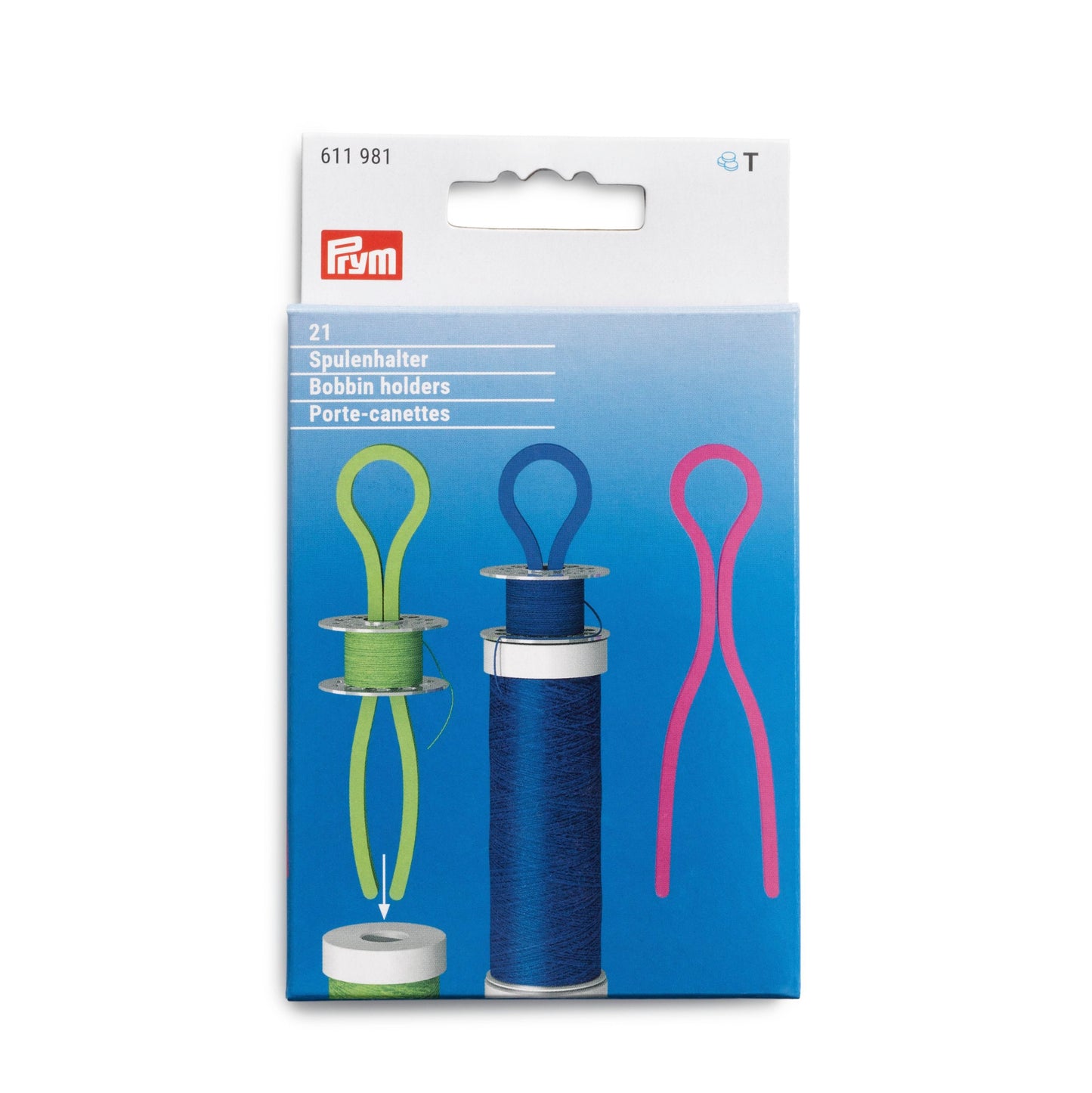 Bobbin holder plastic colour ass.