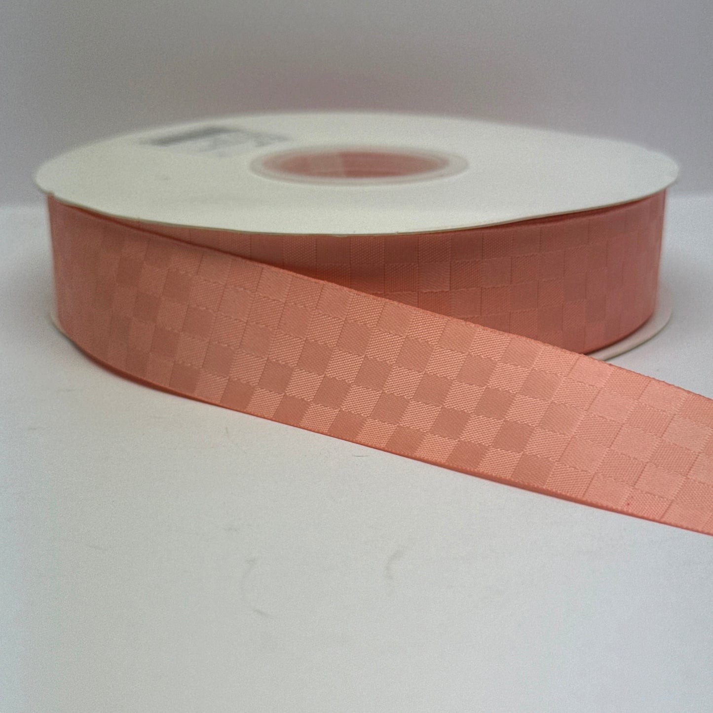 Premium Satin Check Ribbon 25MM