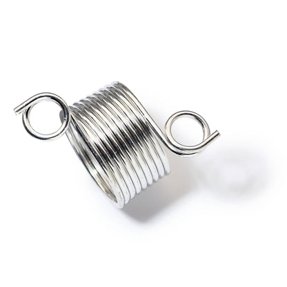 Knitting Thimble 'Norwegian' Metal with 2 yarn guides