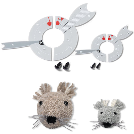 Pompom template Mouse Freddy