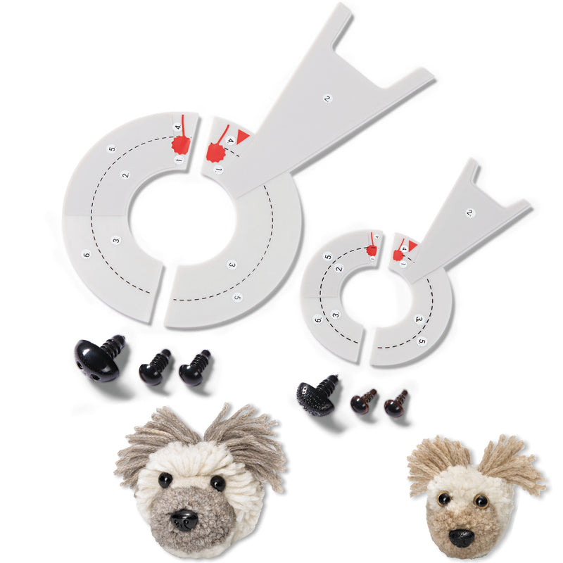 Pompom template Dog Fido
