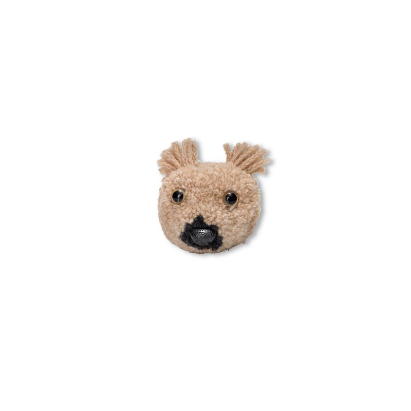 Pompom template Bear Charlie