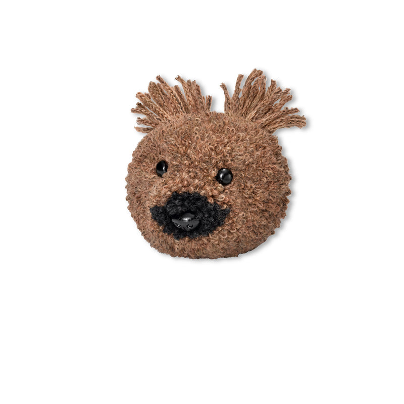 Pompom template Bear Charlie