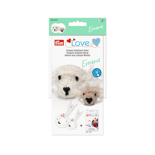 Pompom template Sheep Emma