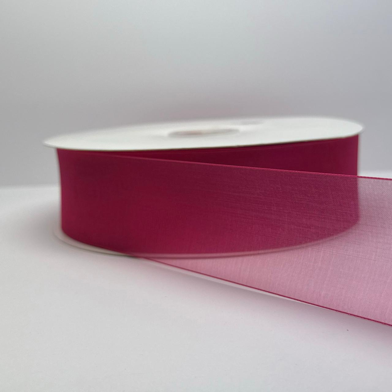 50mm Premium organza ribbon size
