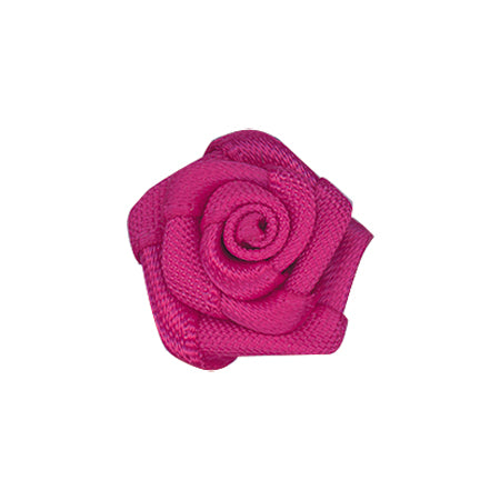 Rose Ribbon Bow With Single Face 15mm(20pcs)