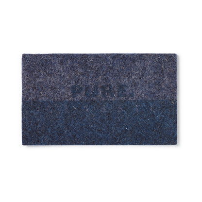 Applique jeans label, dark blue, rectangle, Pure Classic