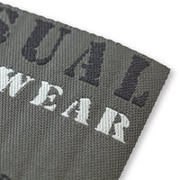 Applique jeans label, black, rectangle, Casual Menswear