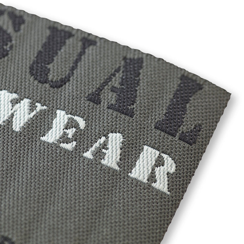 Applique jeans label, black, rectangle, Casual Menswear