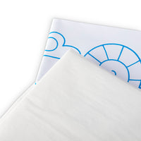 Deco interfacing (incl. motif patterns) 100 x 17 cm white