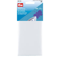 Deco interfacing (incl. motif patterns) 100 x 17 cm white