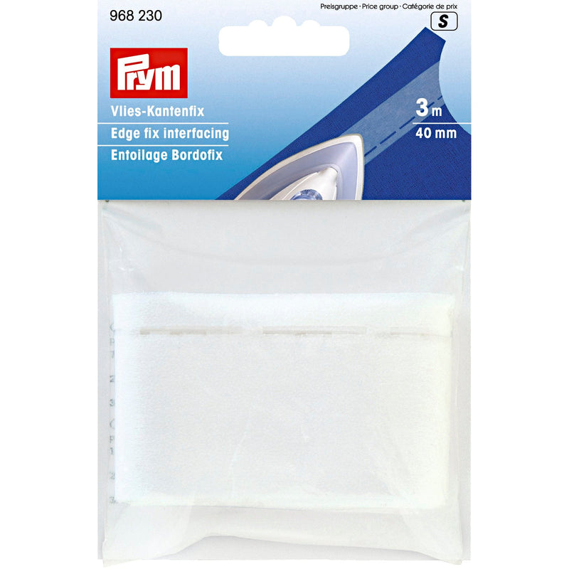 Edge fix interfacing 40 mm white