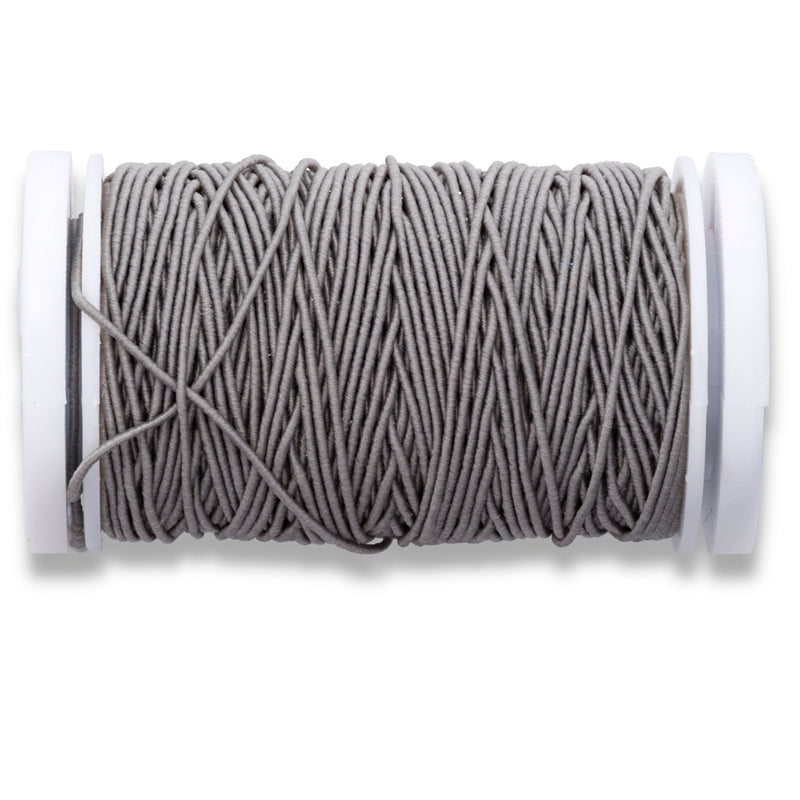 Elastic Sewing Thread 0.5 mm light grey