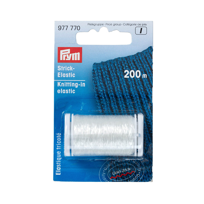 Knitting-in Elastic transparent 200 m