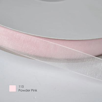 9mm Premium organza ribbon size