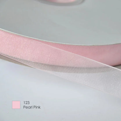 9mm Premium organza ribbon size