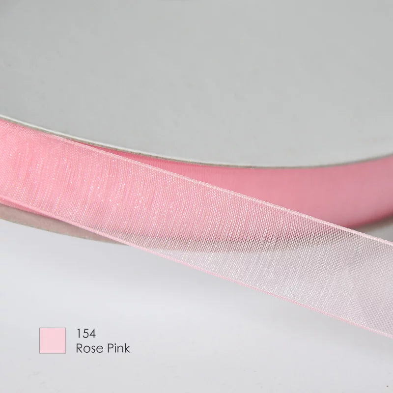9mm Premium organza ribbon size