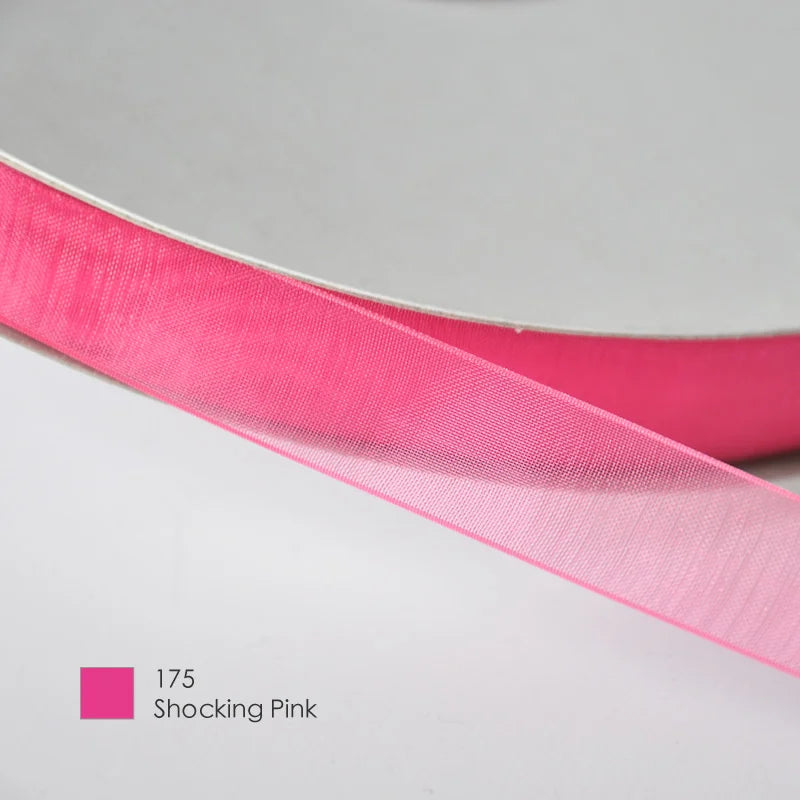9mm Premium organza ribbon size