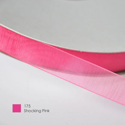 9mm Premium organza ribbon size