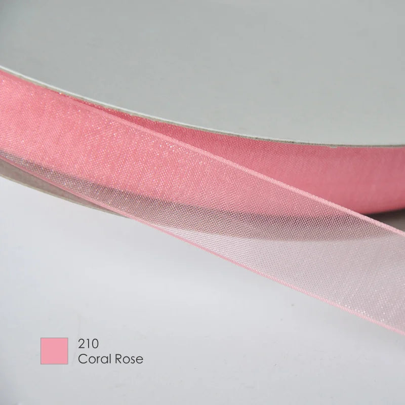 9mm Premium organza ribbon size