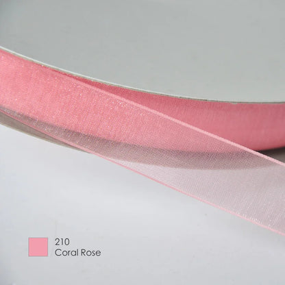 9mm Premium organza ribbon size