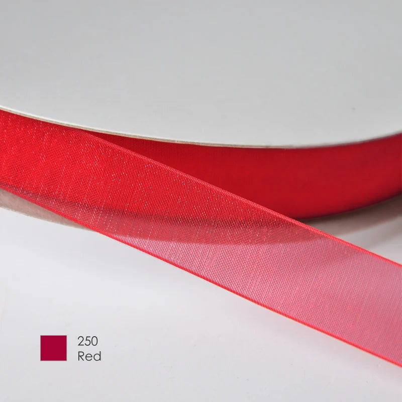 9mm Premium organza ribbon size