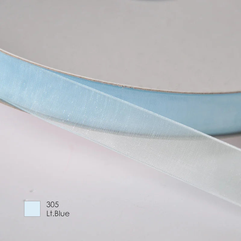 9mm Premium organza ribbon size