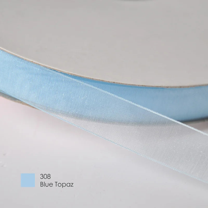 9mm Premium organza ribbon size