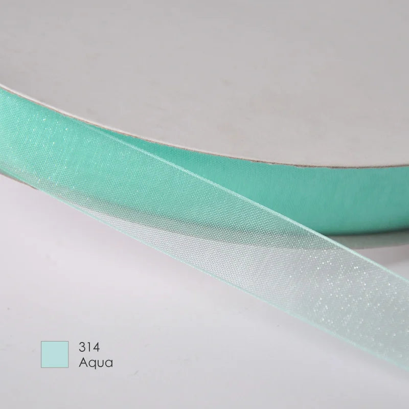 9mm Premium organza ribbon size